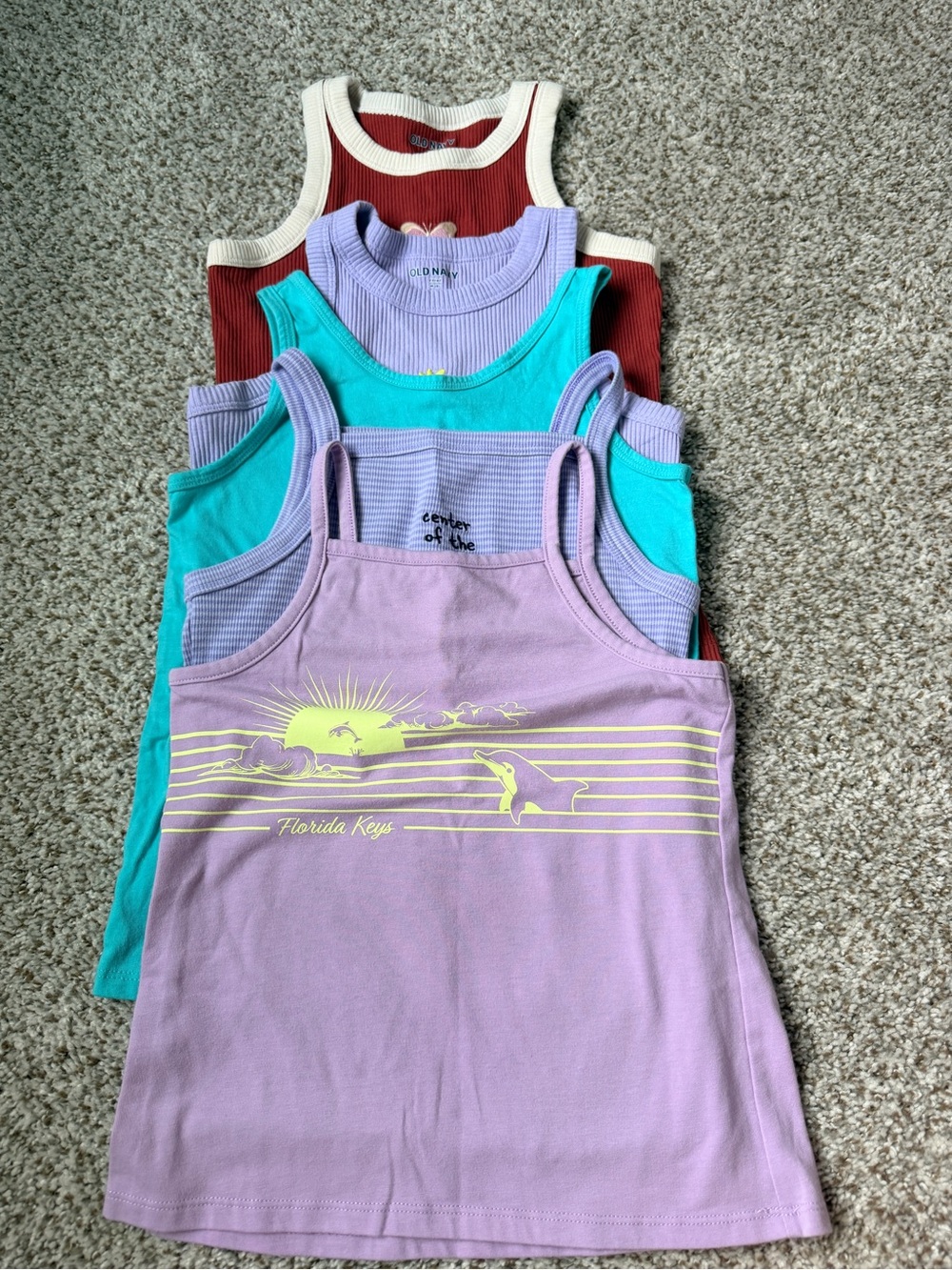 Girls' 5 Tank Top - Unbranded